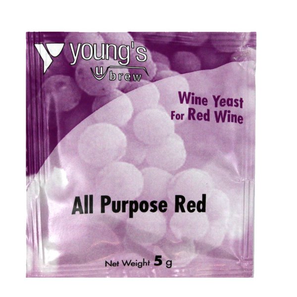 Дрожжи винные  Young's All Purpose Red Wine  5g