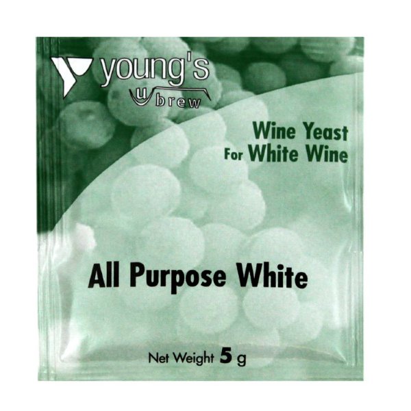 Дрожжи винные  Young's All Purpose White Wine  5g