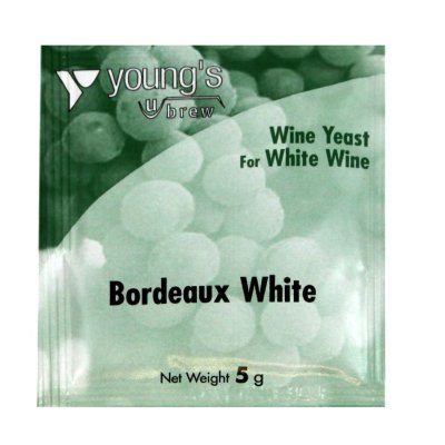 Дрожжи винные  Young's Bordeaux White Wine  5g