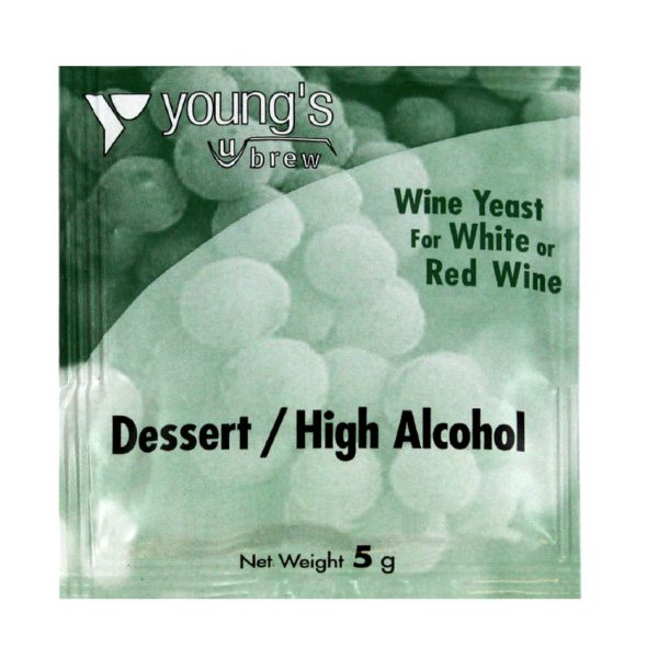 Дрожжи винные  Young's Dessert/High Alcogol Wine  5g