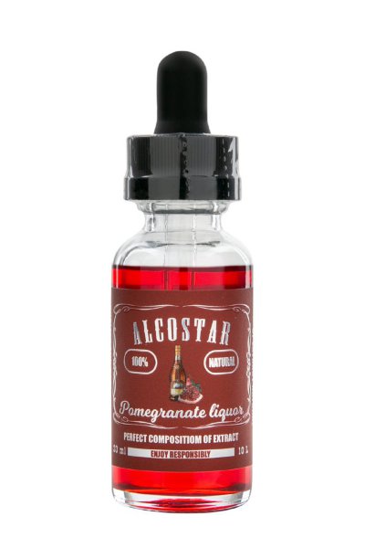 Эссенция Alcostar Pomegranate Liqueur (Гранатовый ликер), 30 мл.
