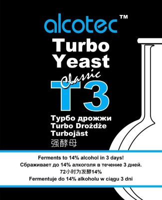 Дрожжи спиртовые Alcotec Т3, 90гр.