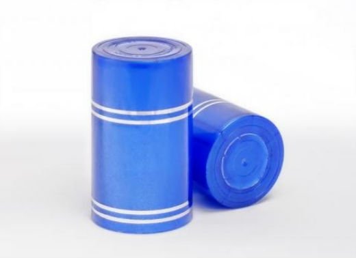 Полимерный колпак с дозатором 58 мм, синий