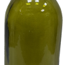 Бутылка стеклянная винная 0.7л, оливковая